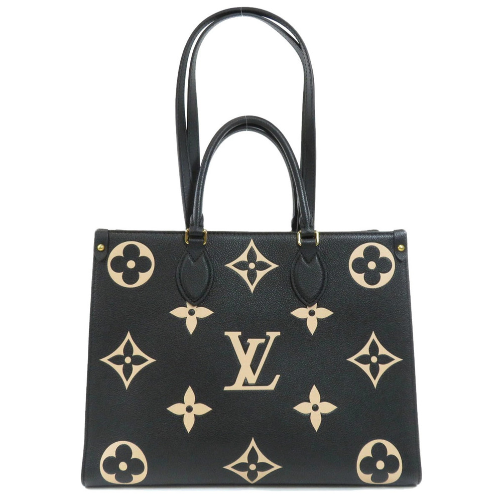 Louis Vuitton OnTheGo Empreinte Bicolor Tote Bag Monogram Brown
